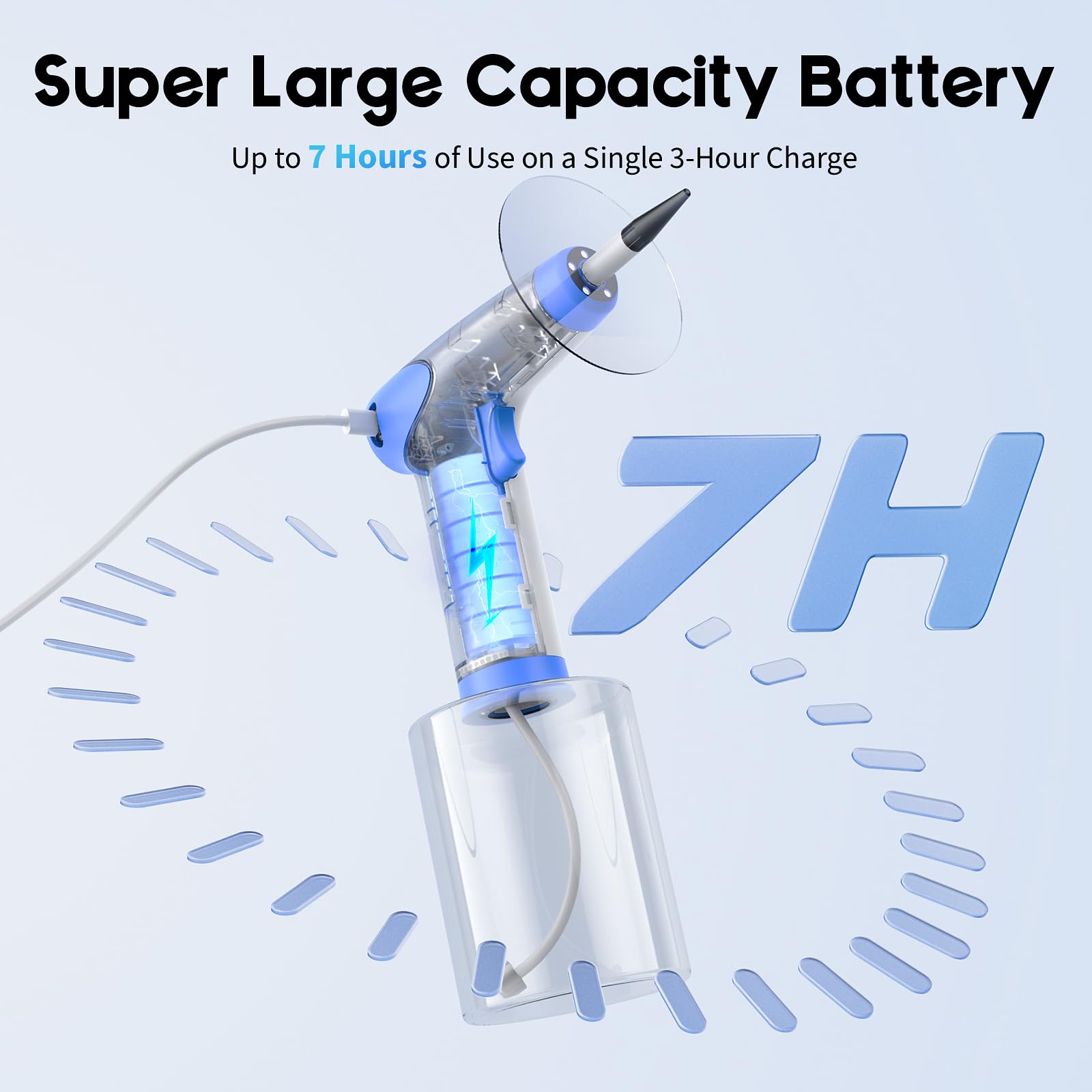 Lebbtl Type-C charging cable image highlighting quick recharging.