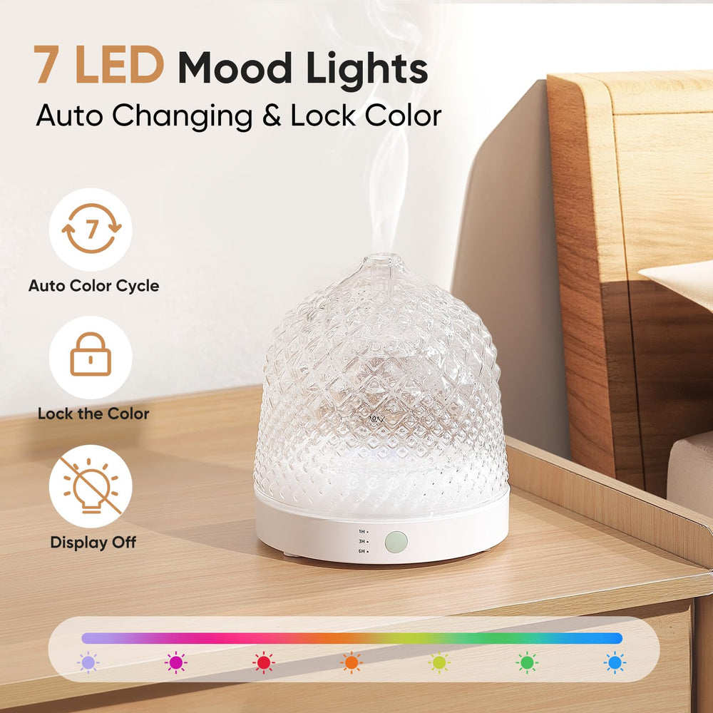 Lecdura mood-light with seven colors enhances ambiance
