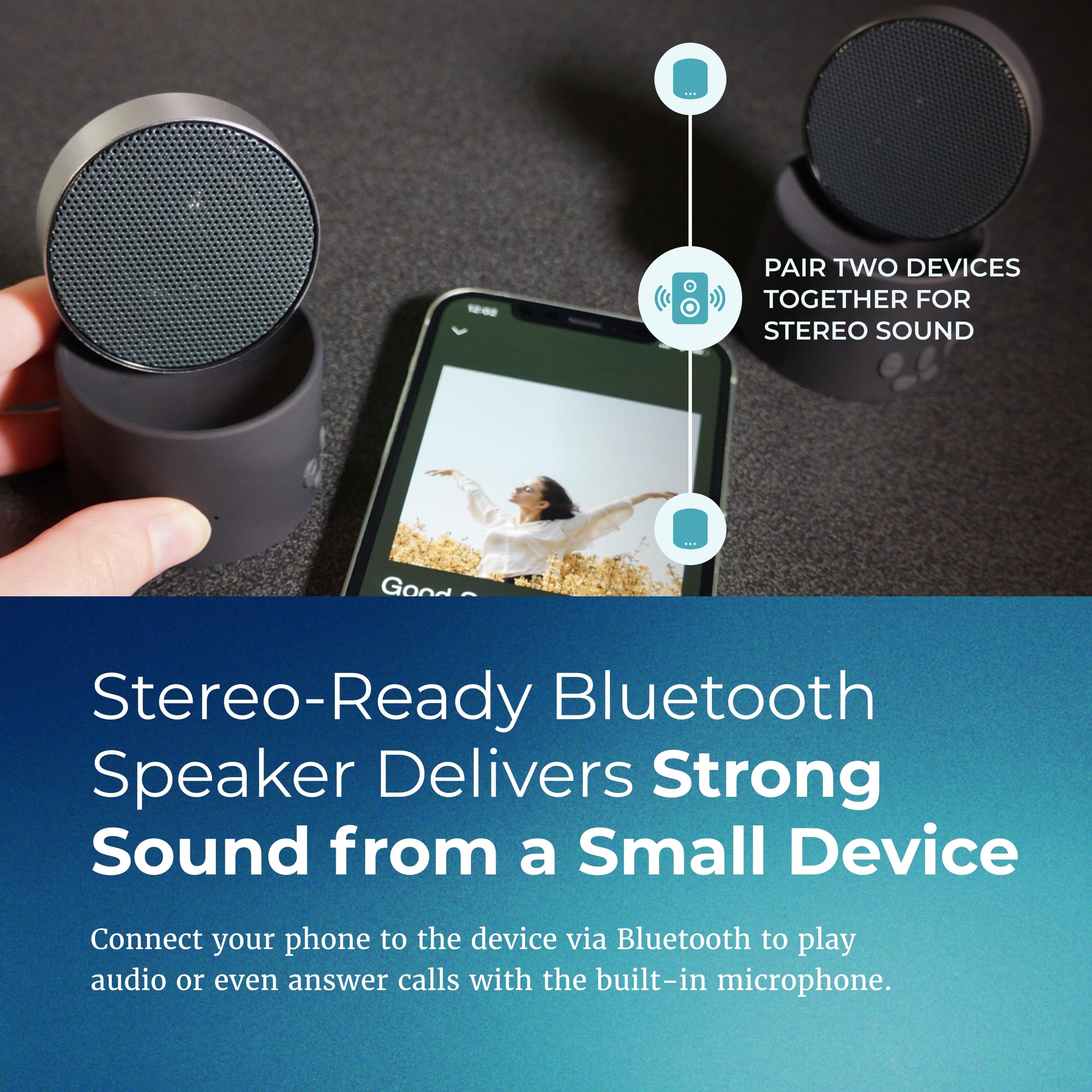 LectroFan Micro2 white-noise setting creates steady ambience