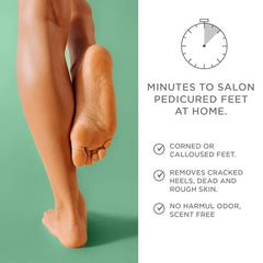 Lee Beauty hydration soft feet for visibly smoother skin.