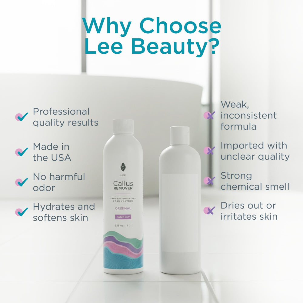 Rasp file pairing with Lee Beauty Professional for at-home pedicure.