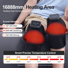 Wireless design for LEERCON knee massager enabling mobility