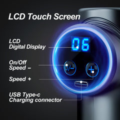LEERCON portable case protects the massage gun during travel.