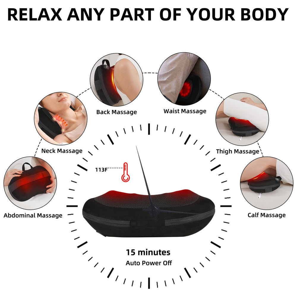 LEERCON massager fabric cover close-up, breathable and skin-friendly.