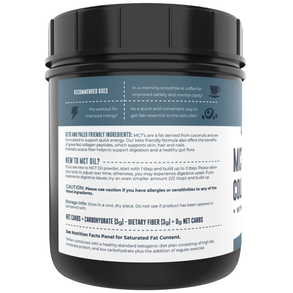 Left Coast Performance Baking with MCT powder adding texture to treats