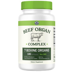 Left Coast Performance Beef Organ Supplement bottle for convenient carnivore nutrition.