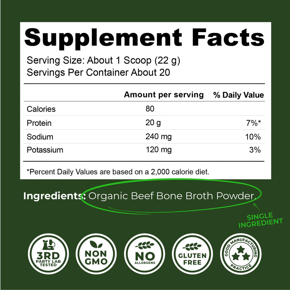 Left Coast Performance label closeup verifies USDA Organic and single-ingredient purity.