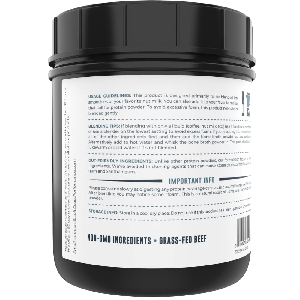 Left Coast Performance BPA-free packaging preserves freshness