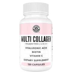 Left Coast Performance collagen capsules bottle for convenient daily collagen support