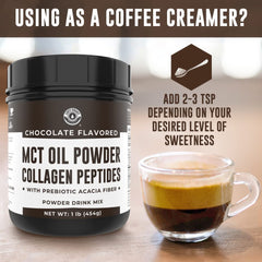 Left Coast Performance MCT Powder used in baking for keto-friendly treats.