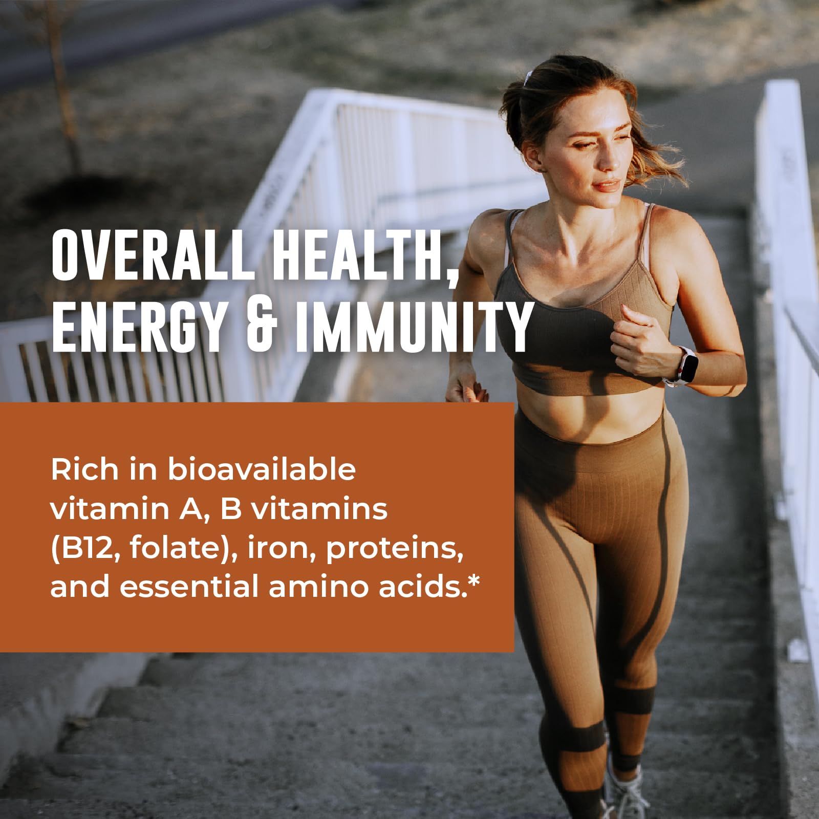 Left Coast Performance nutrient-dense liver capsules for daily energy support.