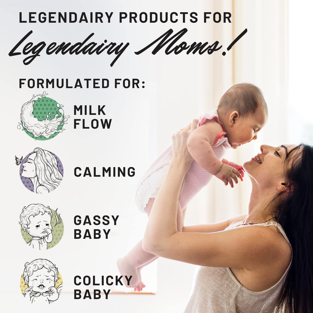 Legendairy Milk Lechita fennel seeds highlight certified organic ingredients.