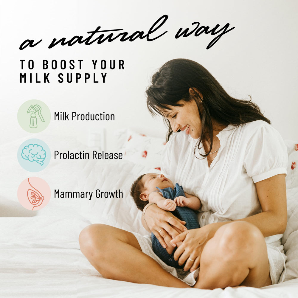 Legendairy Milk Liquid Gold milk thistle blend signals gentle support for lactation.