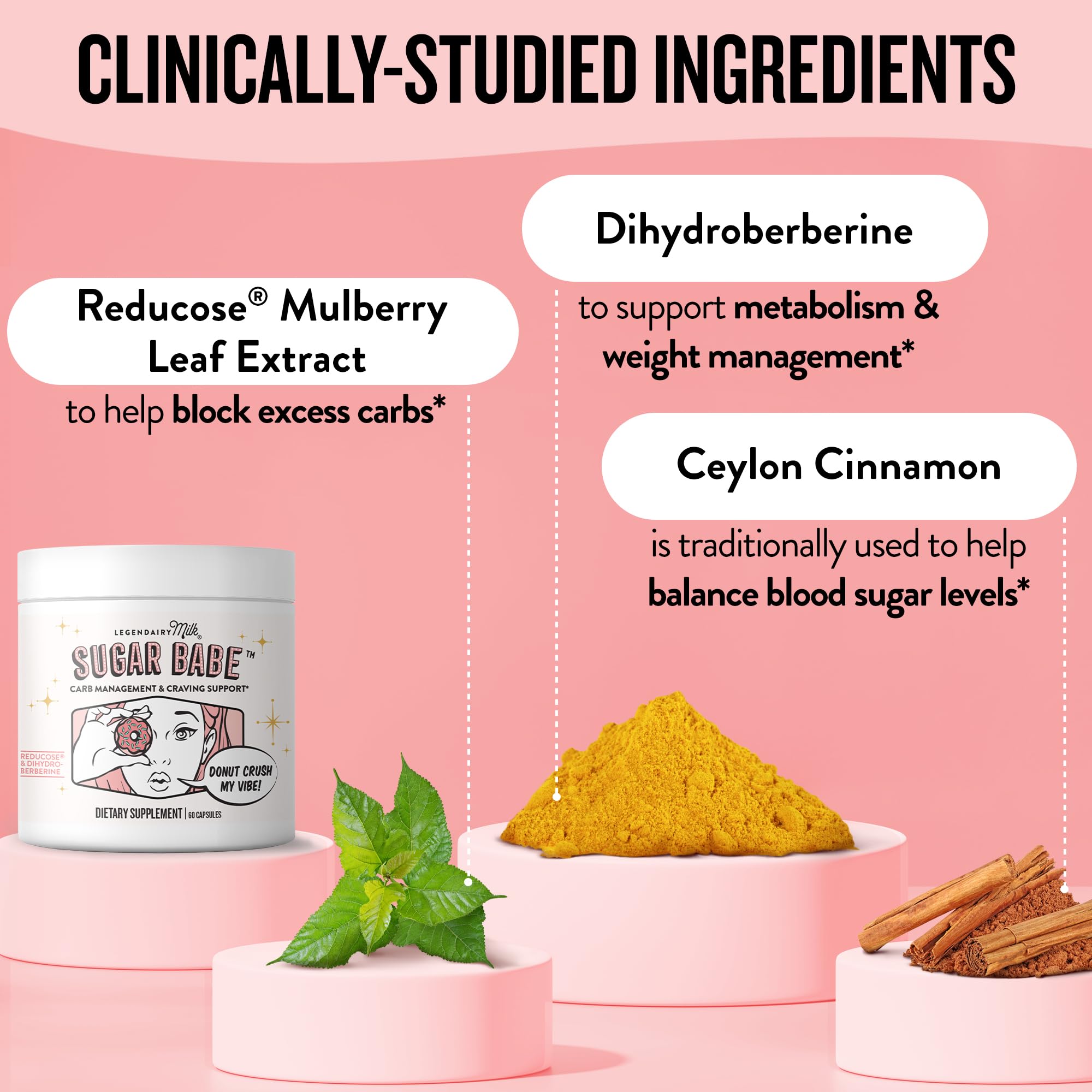 Sugar Babe packaging highlights non-GMO and gluten-free ingredients for clean living.