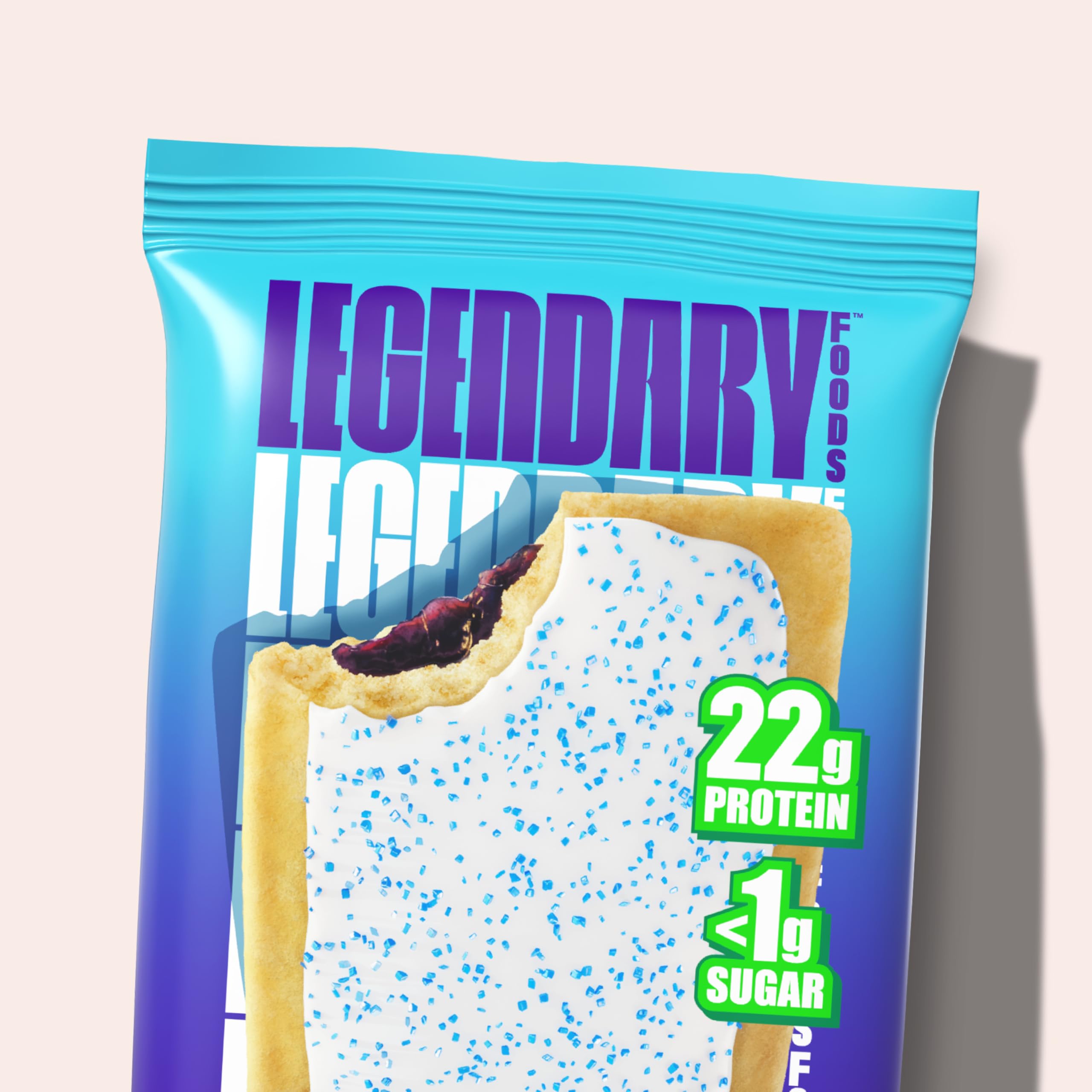 Legendary Foods 8-pack pastry display for convenient grab-and-go protein