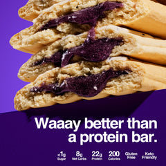 Legendary Foods gluten-free Frosted Blueberry pastry presents a gluten-conscious snack