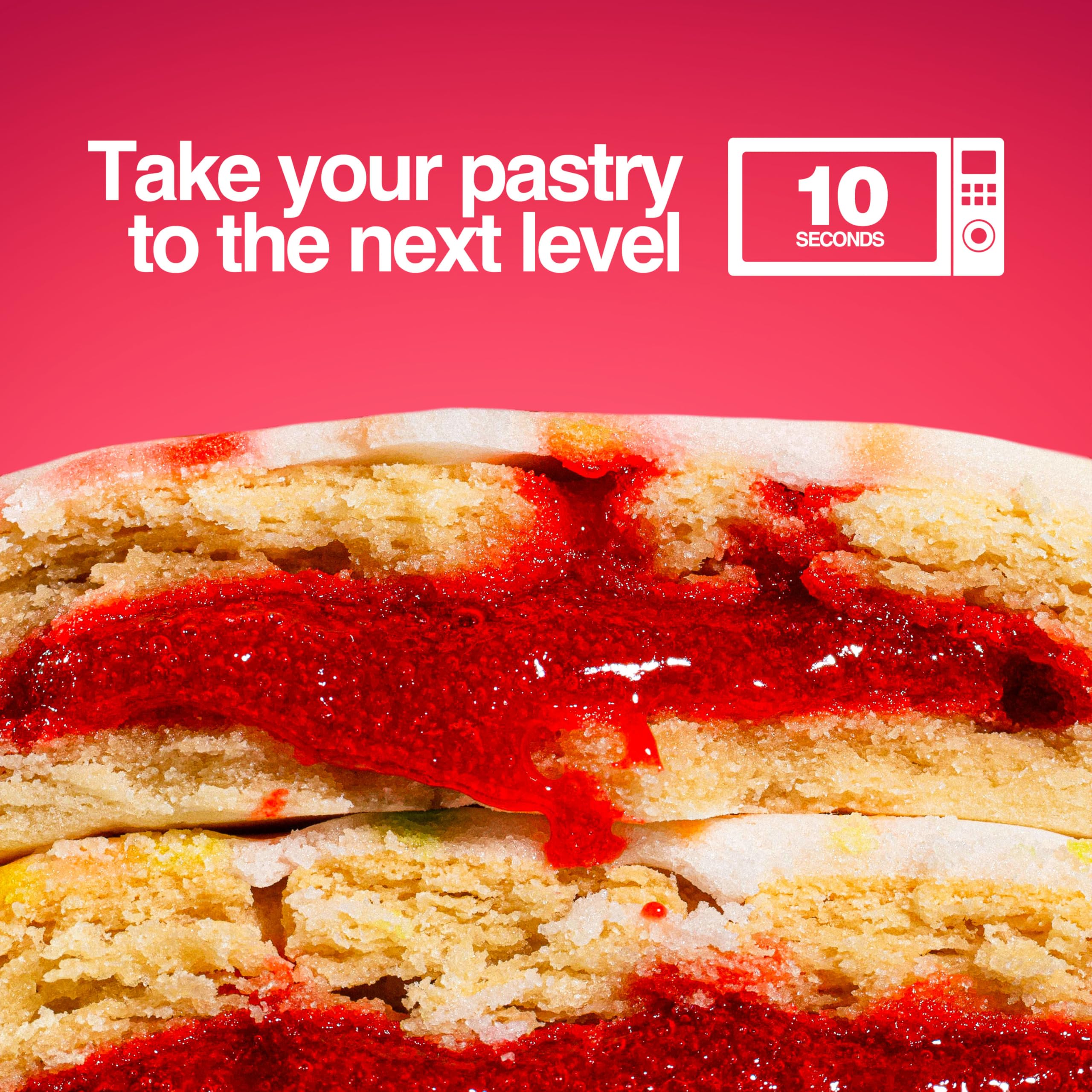Legendary Foods gluten-free label on pastry packaging