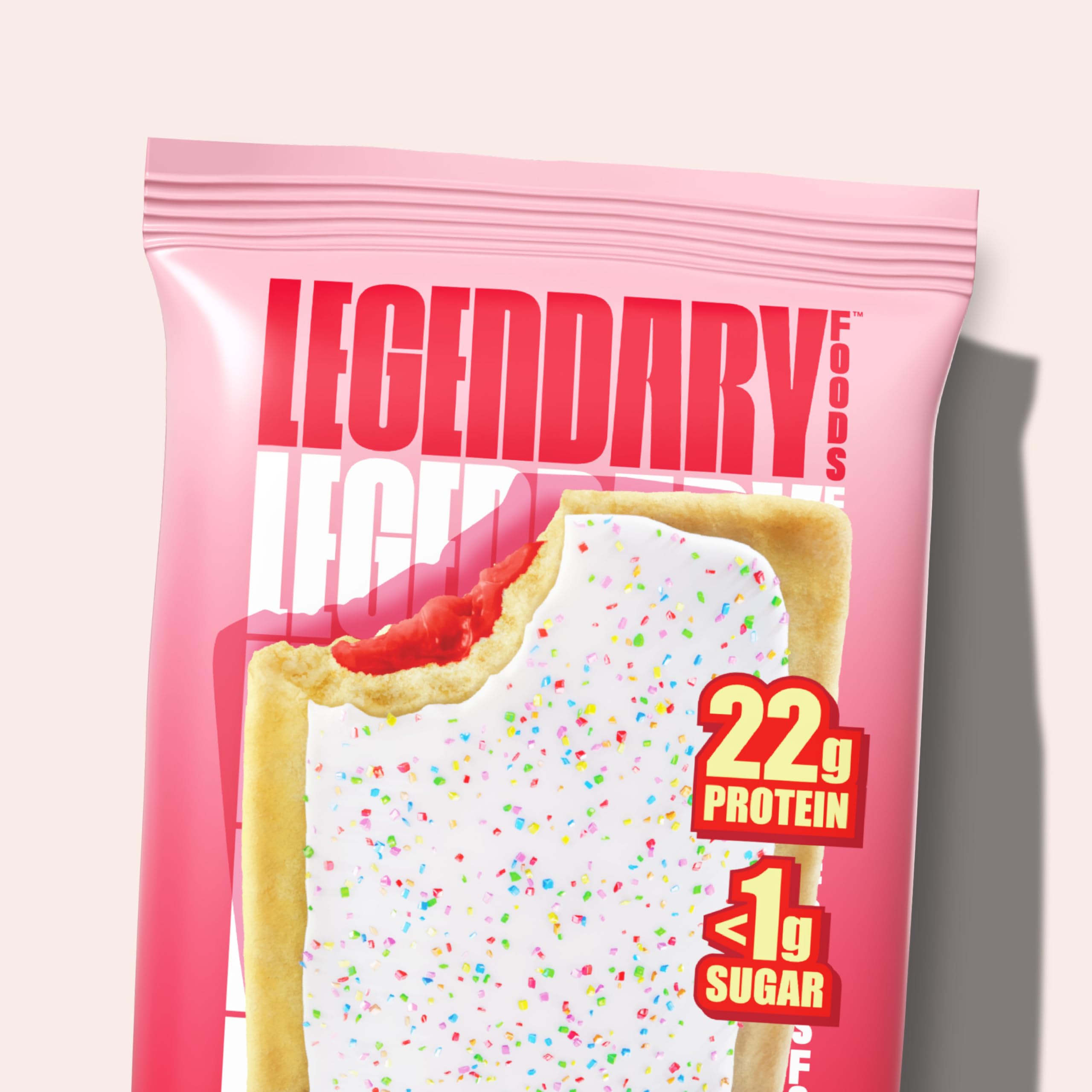 Legendary Foods on-the-go pastry pack ready for travel