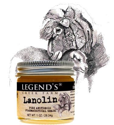 Application on skin with Legend's Creek Farm Nipple Balm demonstrating smooth glide