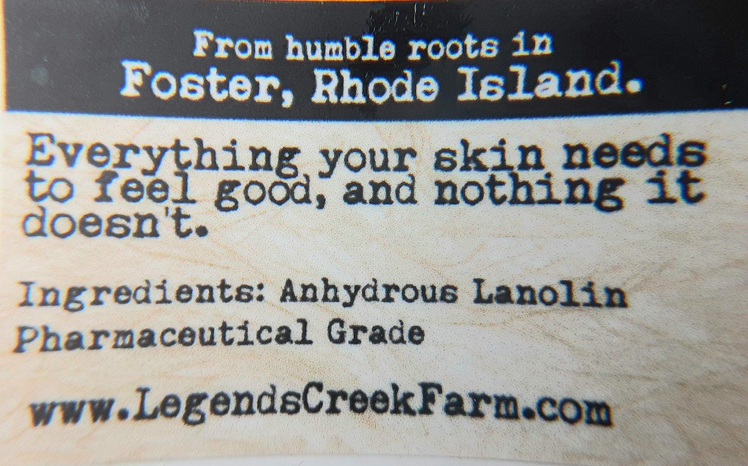 Legend's Creek Farm Nipple Balm in bag for on-the-go skin care