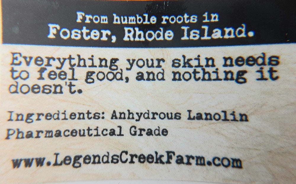 Legend's Creek Farm Nipple Balm in bag for on-the-go skin care