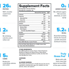 LEGION Casein Powder Strawberry scoop for convenient daily protein support