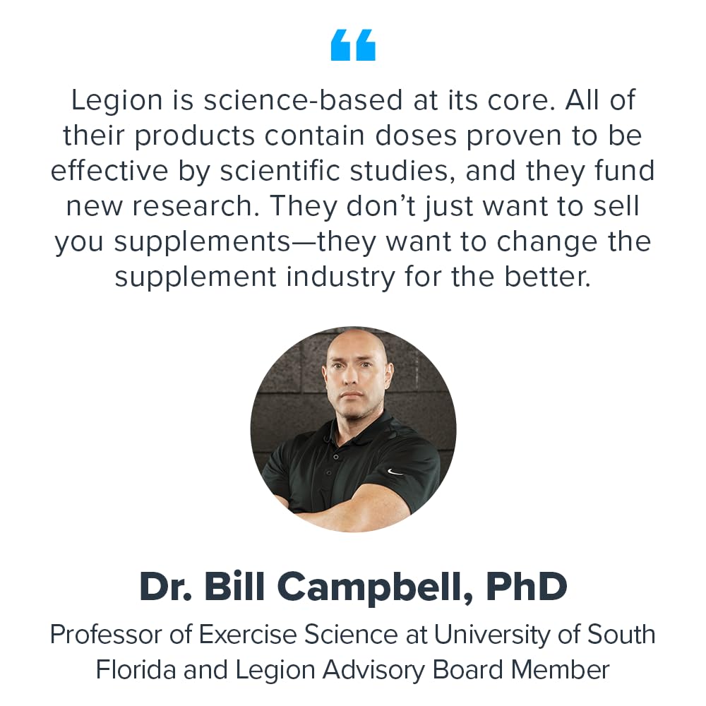 LEGION Lunar Sleep Aid packaging emphasizes melatonin blend for sleep support.