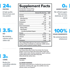 LEGION Plant+ rice-pea blend ingredients visible for clean vegan nutrition