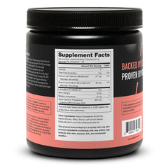 LEGION Pulse label-ingredients emphasizes transparency and real ingredient amounts for trust.