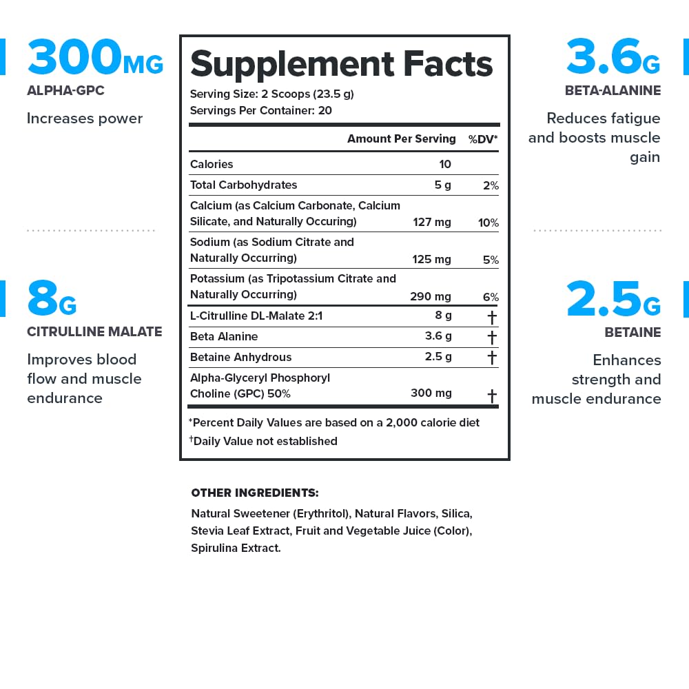 Close-up of LEGION Pulse label highlighting clean formula