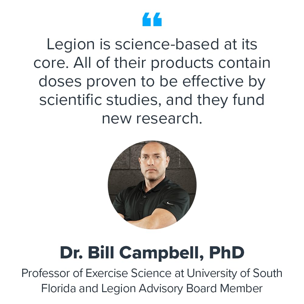 LEGION Recharge lab testing ISO 17025 confirms purity and potency.