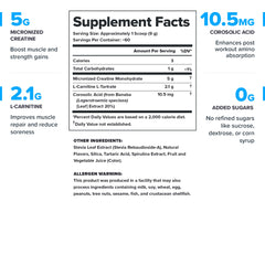 LEGION Recharge powder scoop shows measured servings for consistent gains.
