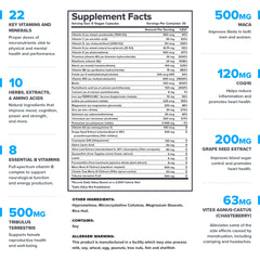 LEGION Triumph women multivitamin pills for everyday wellness and active living.