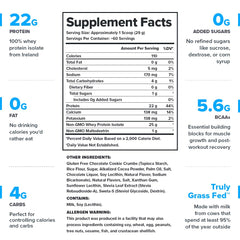 LEGION Whey+ scoop and tub showcase high-protein serving for workouts.