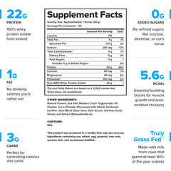 LEGION Whey+ Smores scoop shows the clean protein source for workouts.
