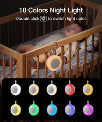LEICEX baby sleep sounds offering 33 options for calm bedtimes