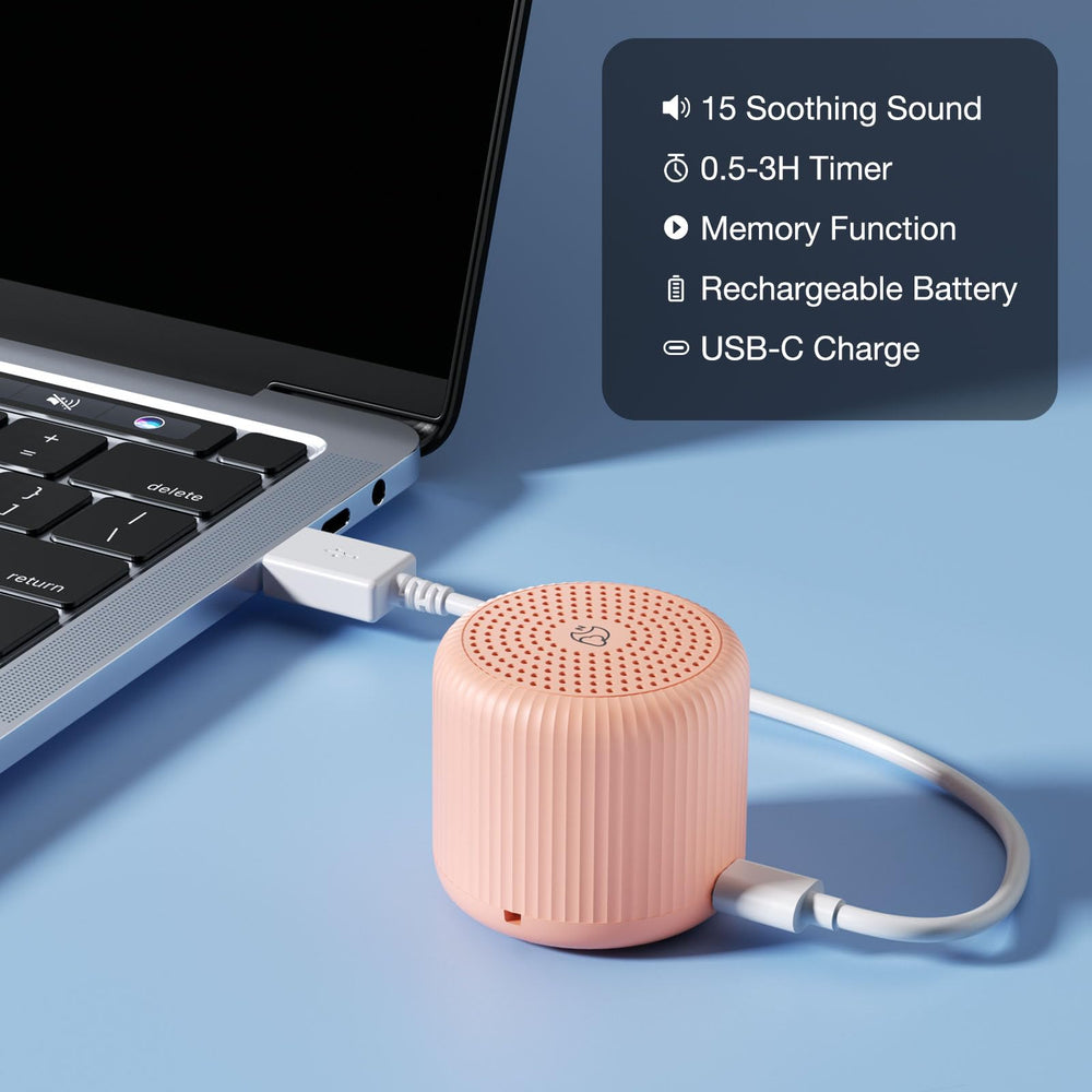 LEICEX portable sound machine offering white noise during camping