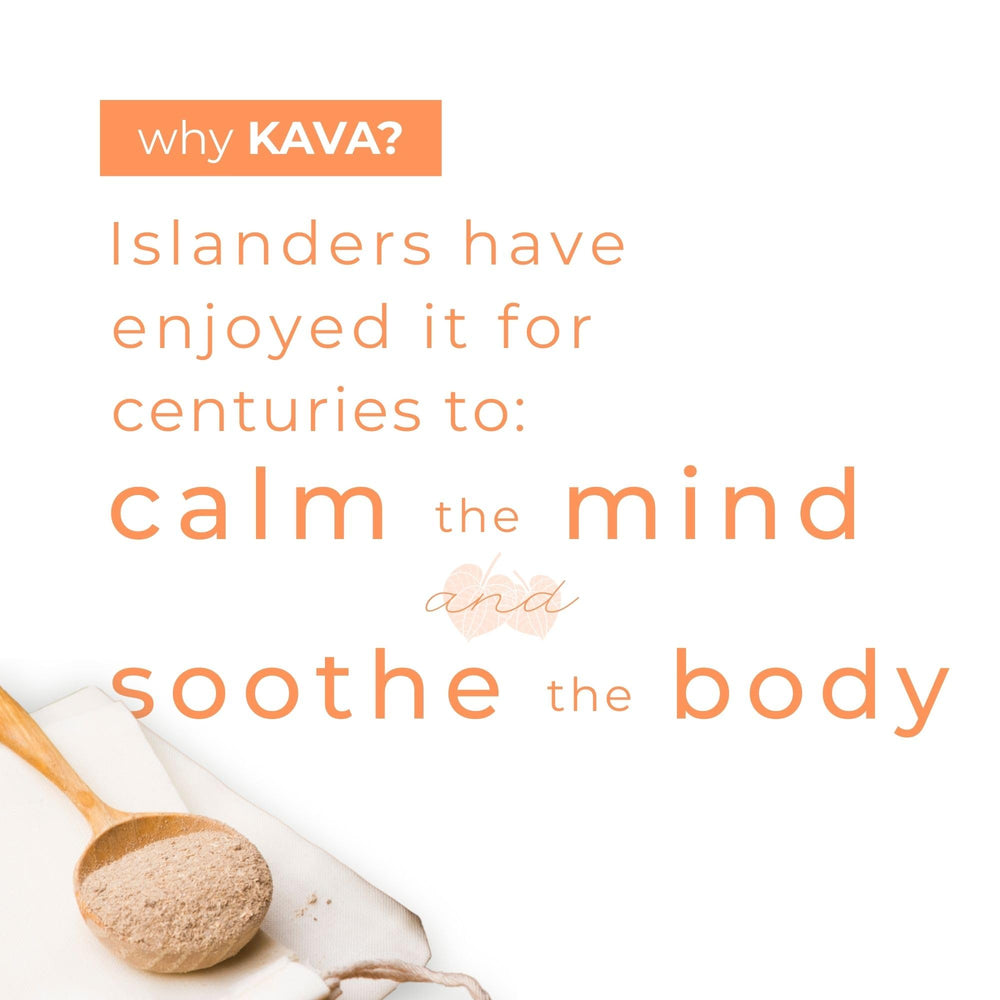 LEILO ingredients show kava and L-theanine for natural calm.