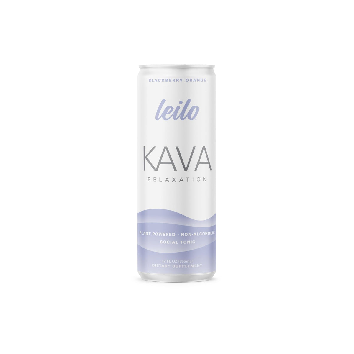 LEILO kava sparkling can front for a calm unwind after work
