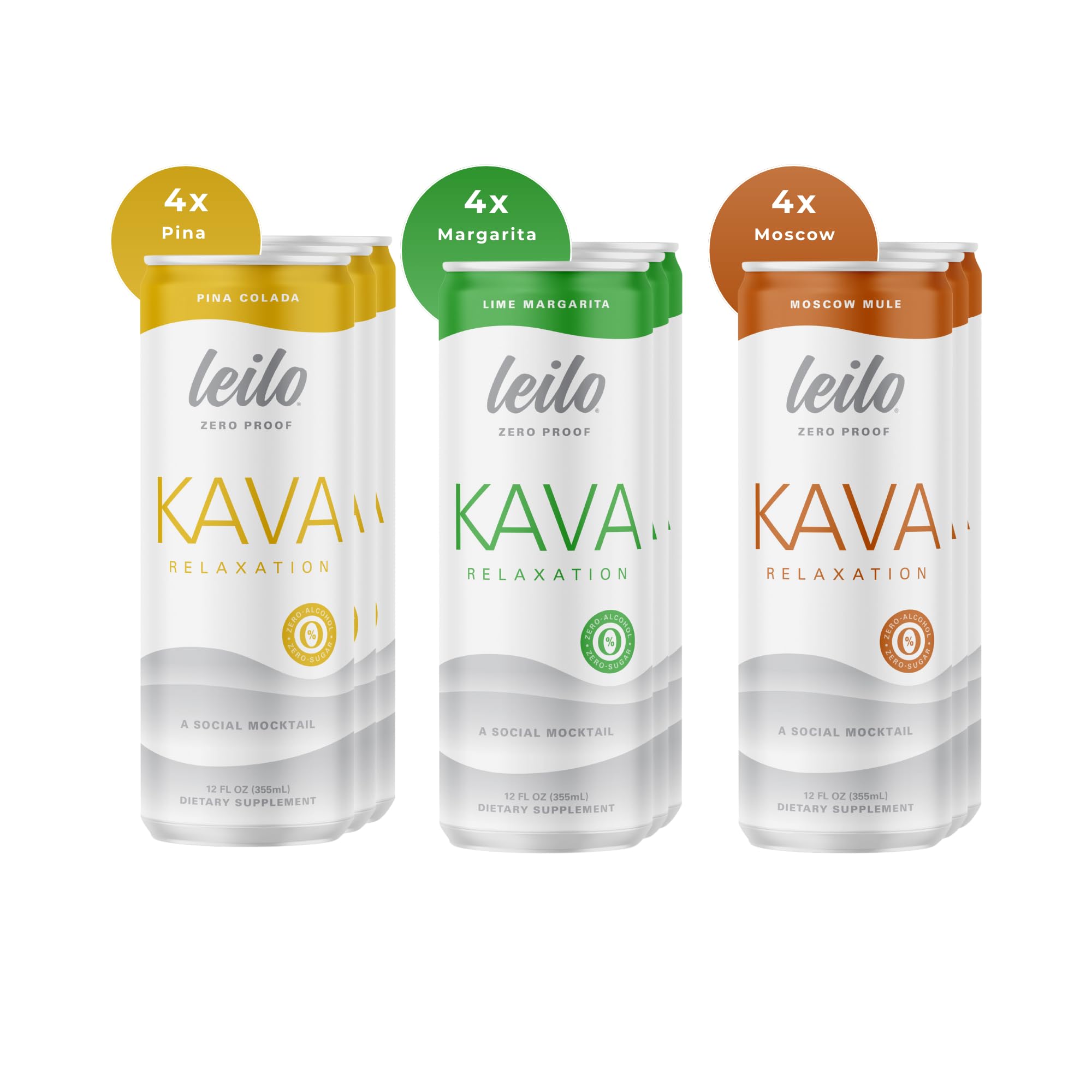LEILO Margarita can with lime, sugar-free and alcohol-free for celebratory moments