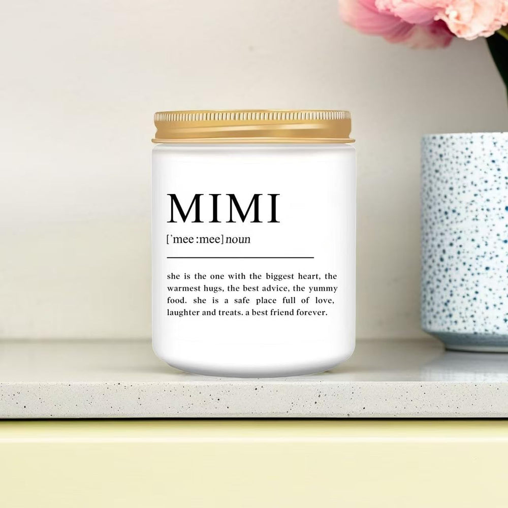 LEIOH Mimi candle lit creating warm ambiance.
