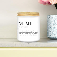 LEIOH Mimi candle lit creating warm ambiance.