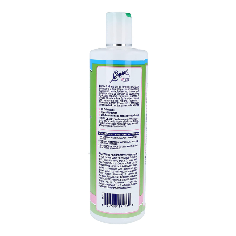 Lemisol Feminine Wash pack of 2 showing convenient daily freshness for sensitive skin.
