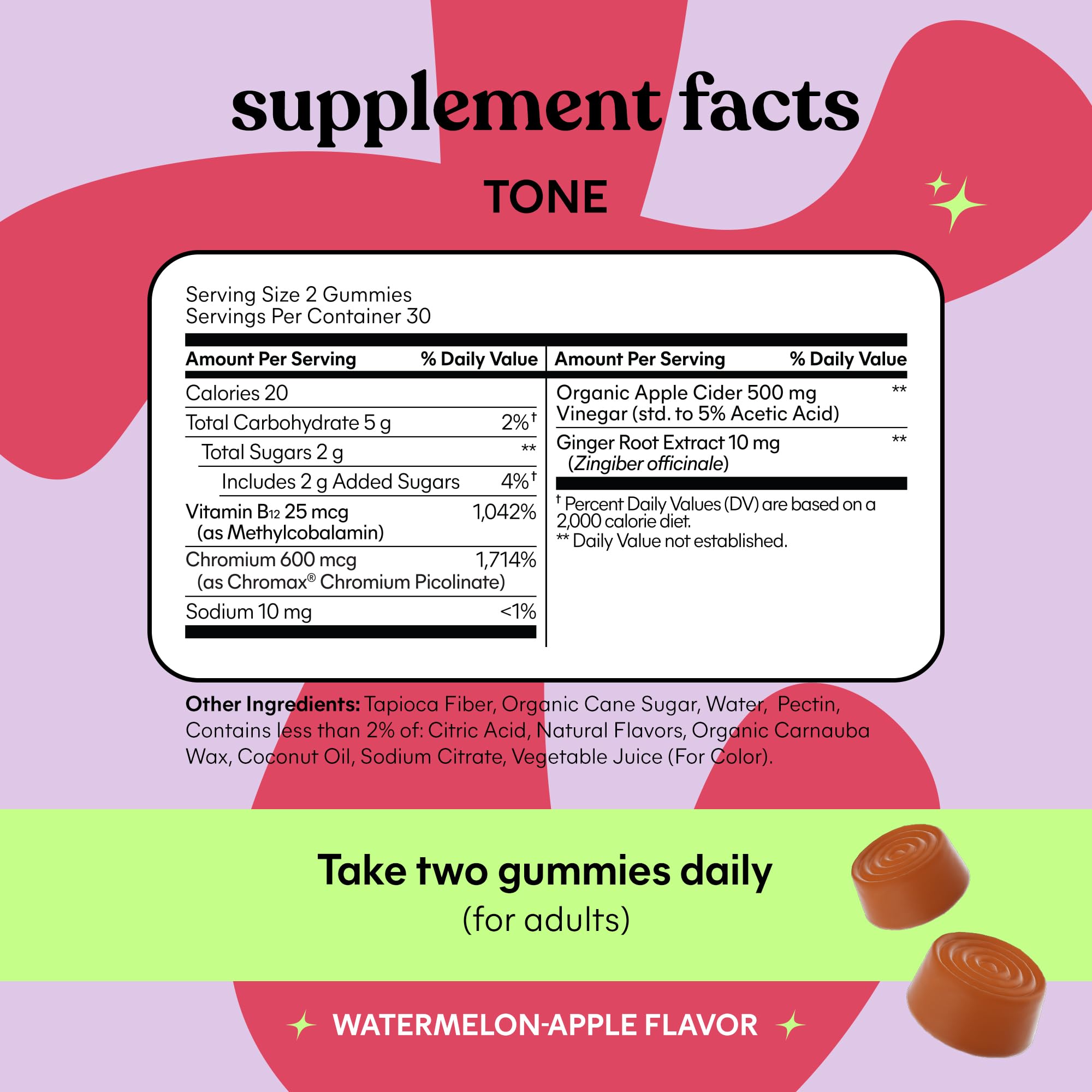 Lemme Tone Metabolism Gummies serving glass ready for a daily ritual.