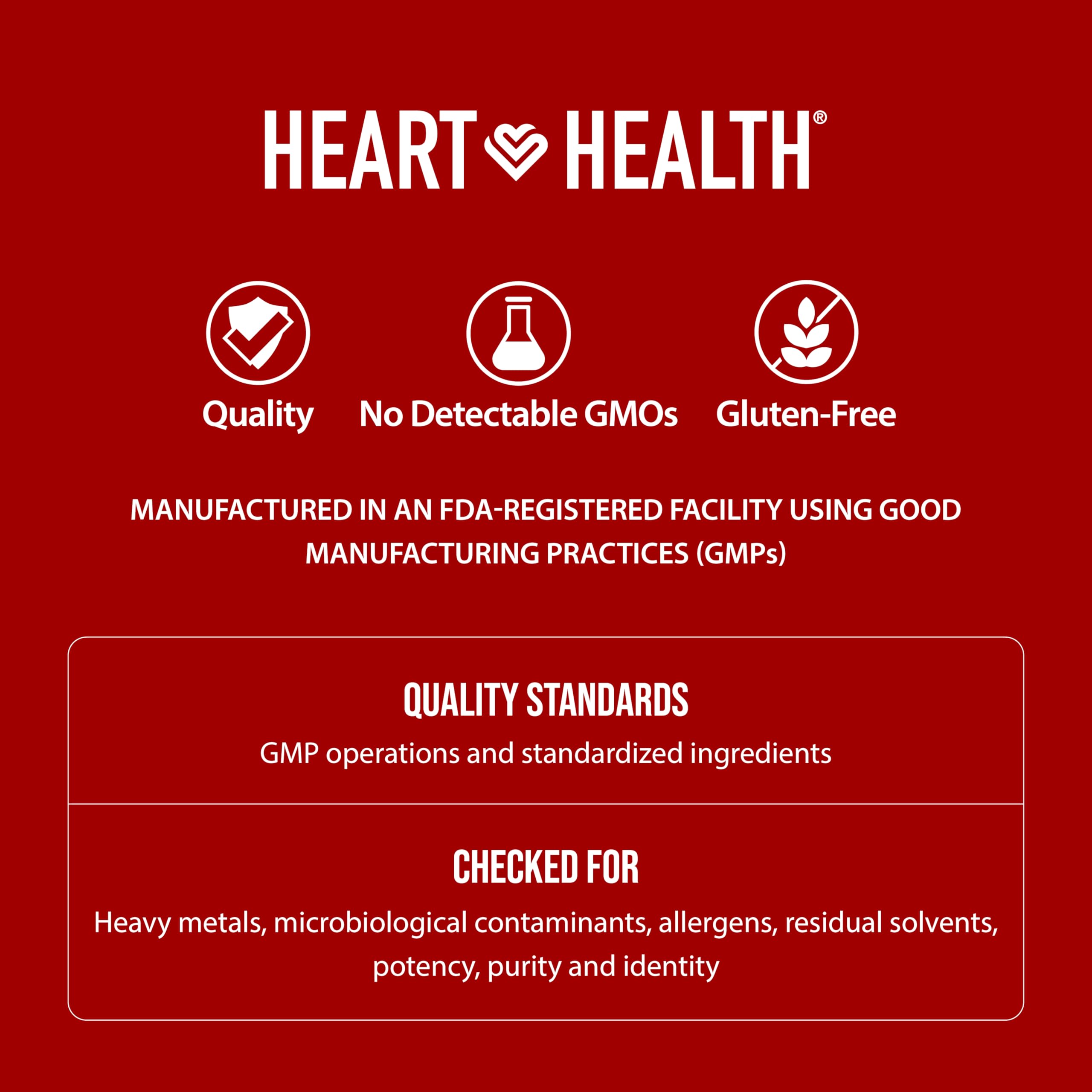 Lemon flavor notes on Heart Health capsules for pleasant daily use.