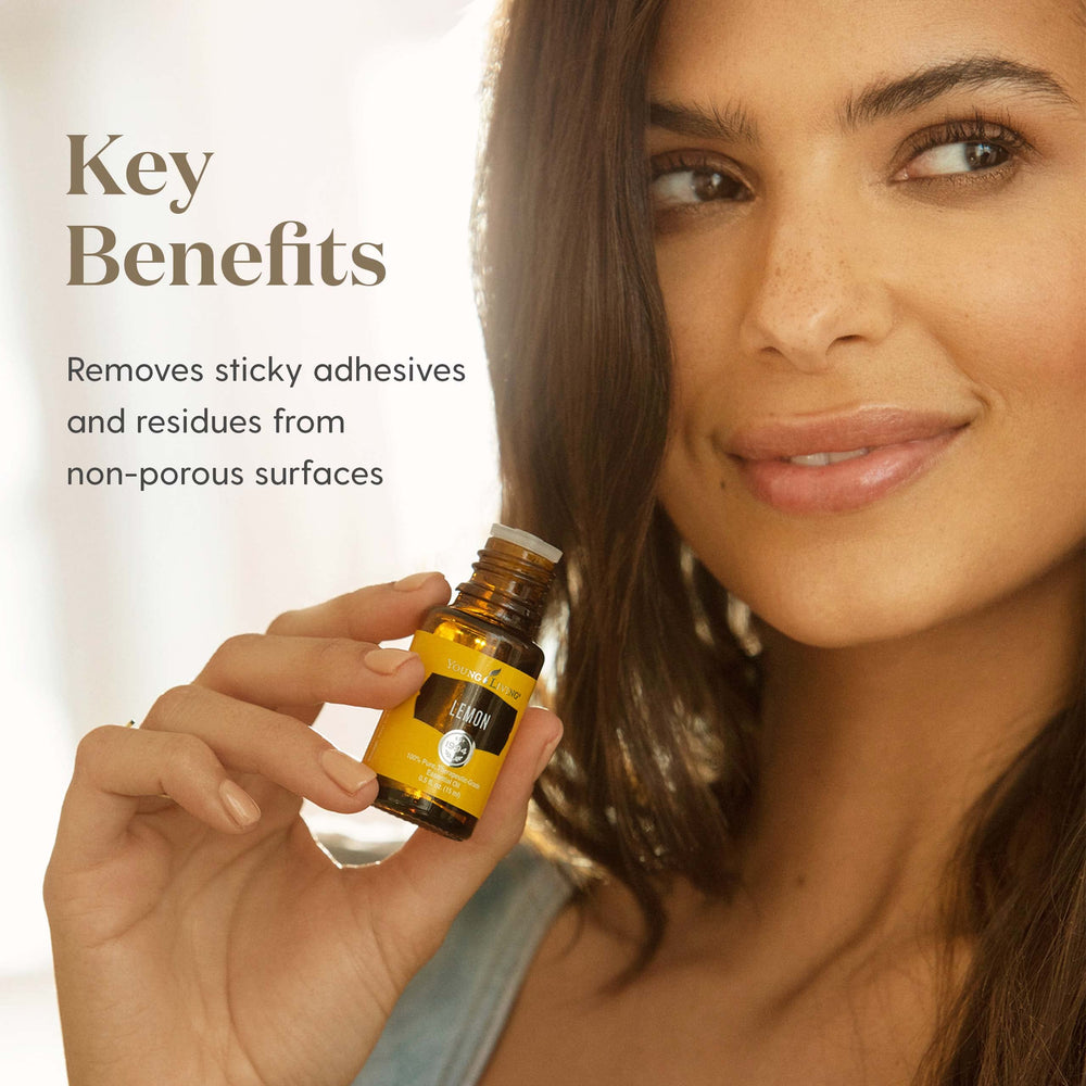Lemon oil in DIY beauty product—natural scent for daily care routines.