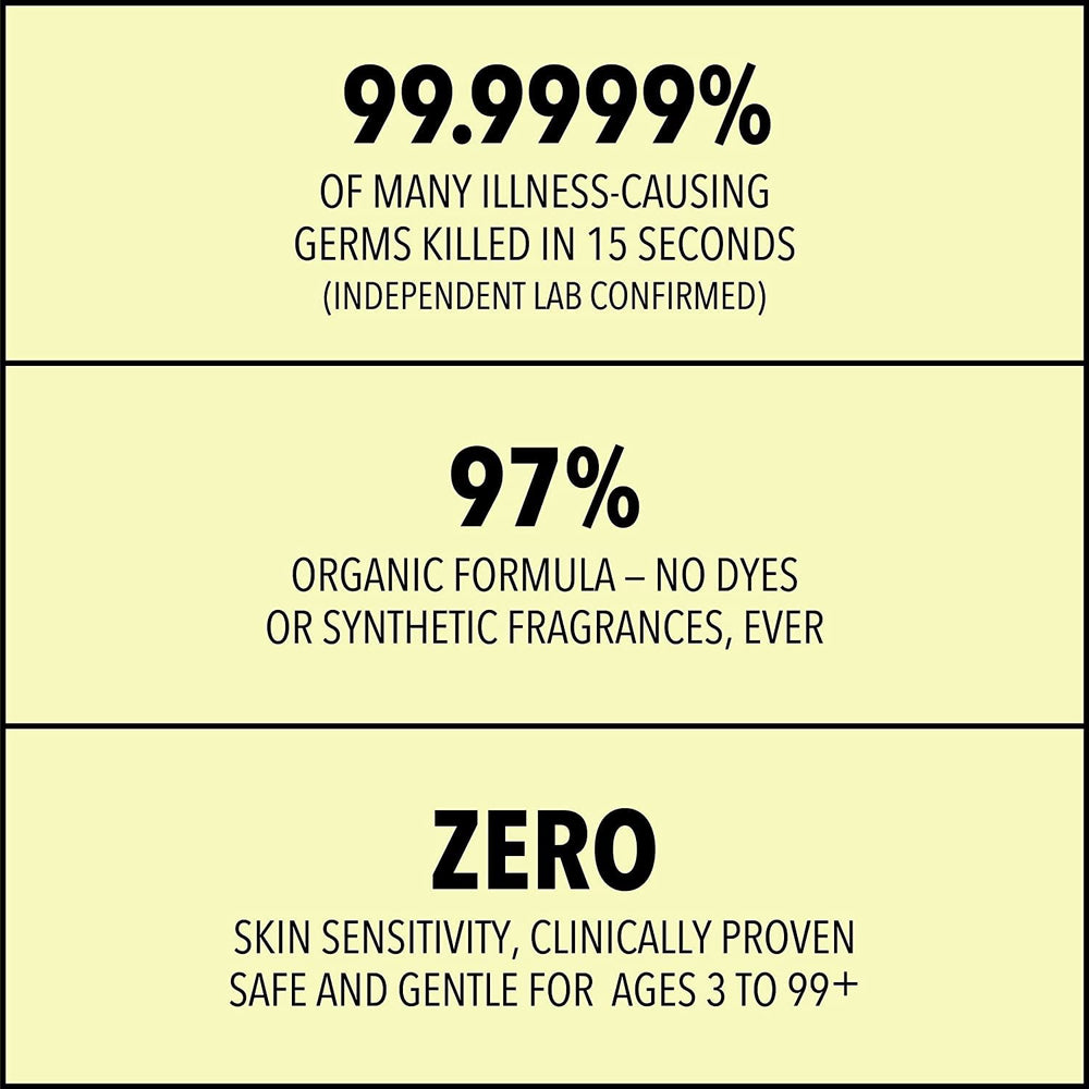 Lemyn Organics ingredients panel shows organic composition