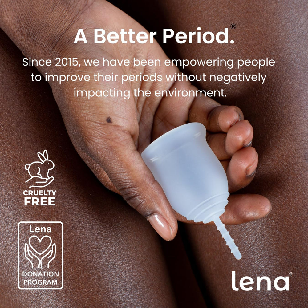 LENA Cup purple design emphasizes comfort and style