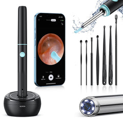 LENGIN ear wax removal camera 1080P view for precise cleaning with LED illumination