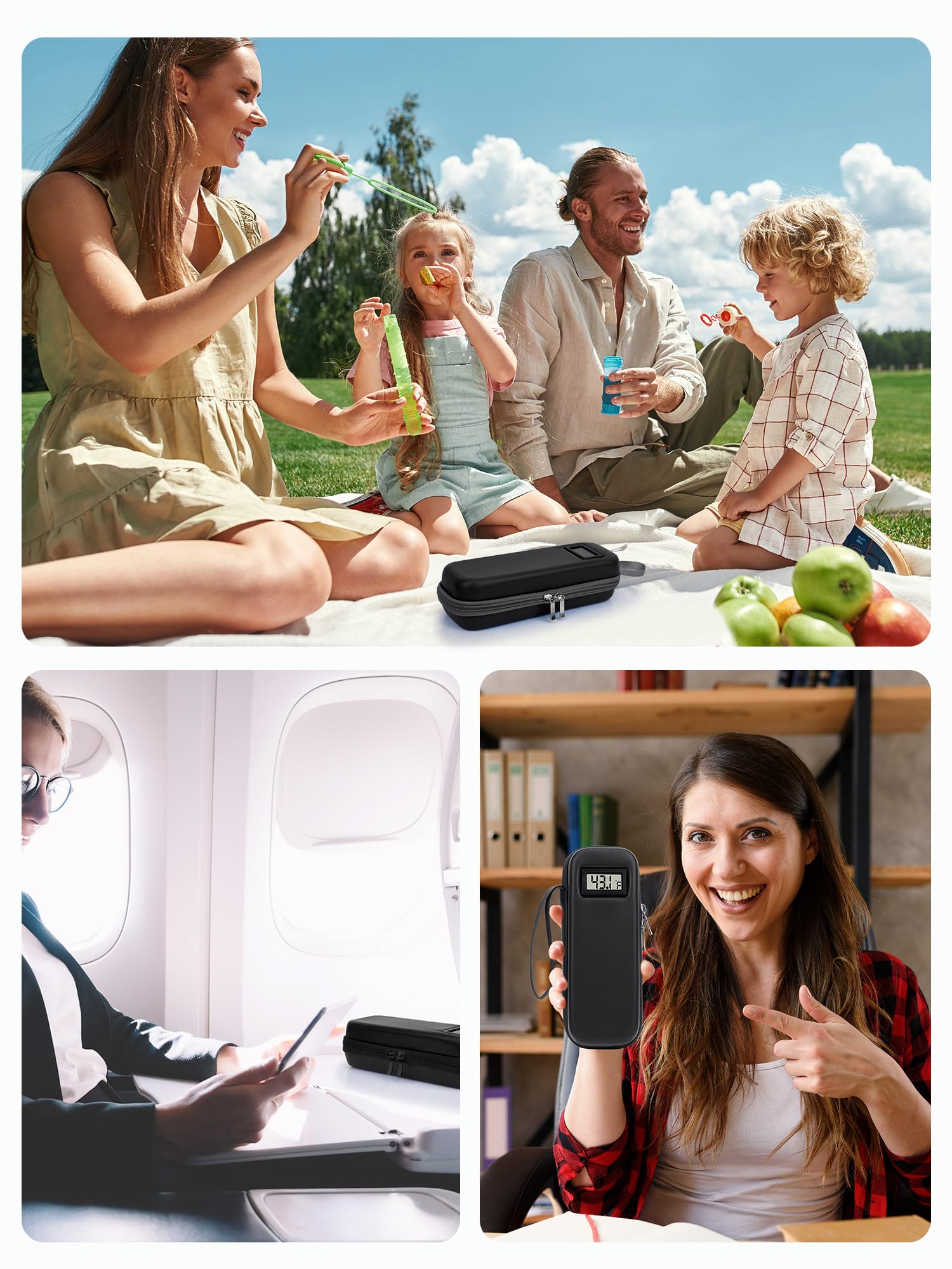 LengKe insulin cooler travel case travel-friendly design for work, camping, and daily life.